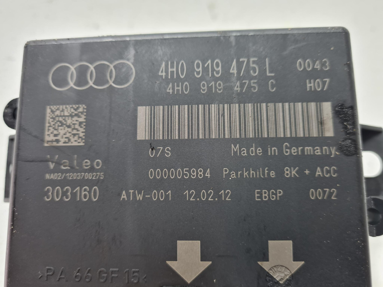 PDC PARKING MODUL A6 4G (10-14) 4H0919475L DIJELOVI