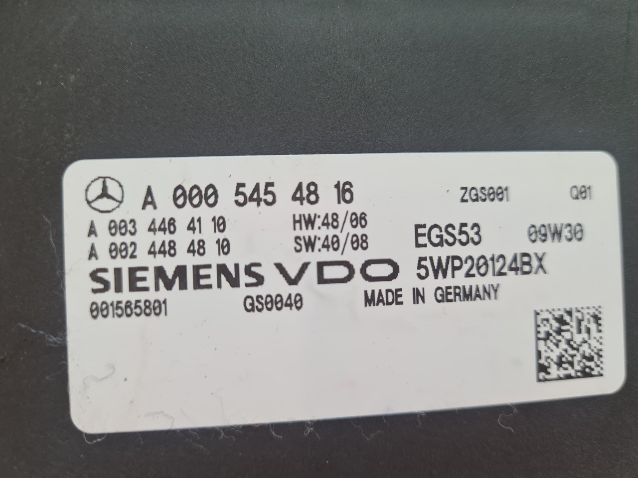 ELEKTRONIKA MODUL C W204 (07-11) A0005454816 DIJELOVI
