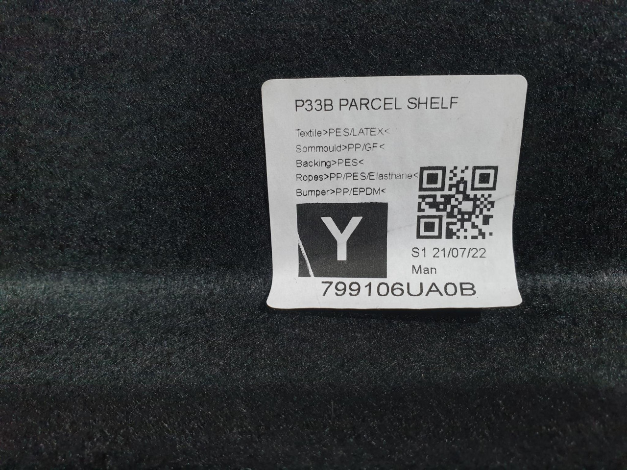 DASKA GEPEKA POLICA Qashqai J12 (21-24) 799106UA0B