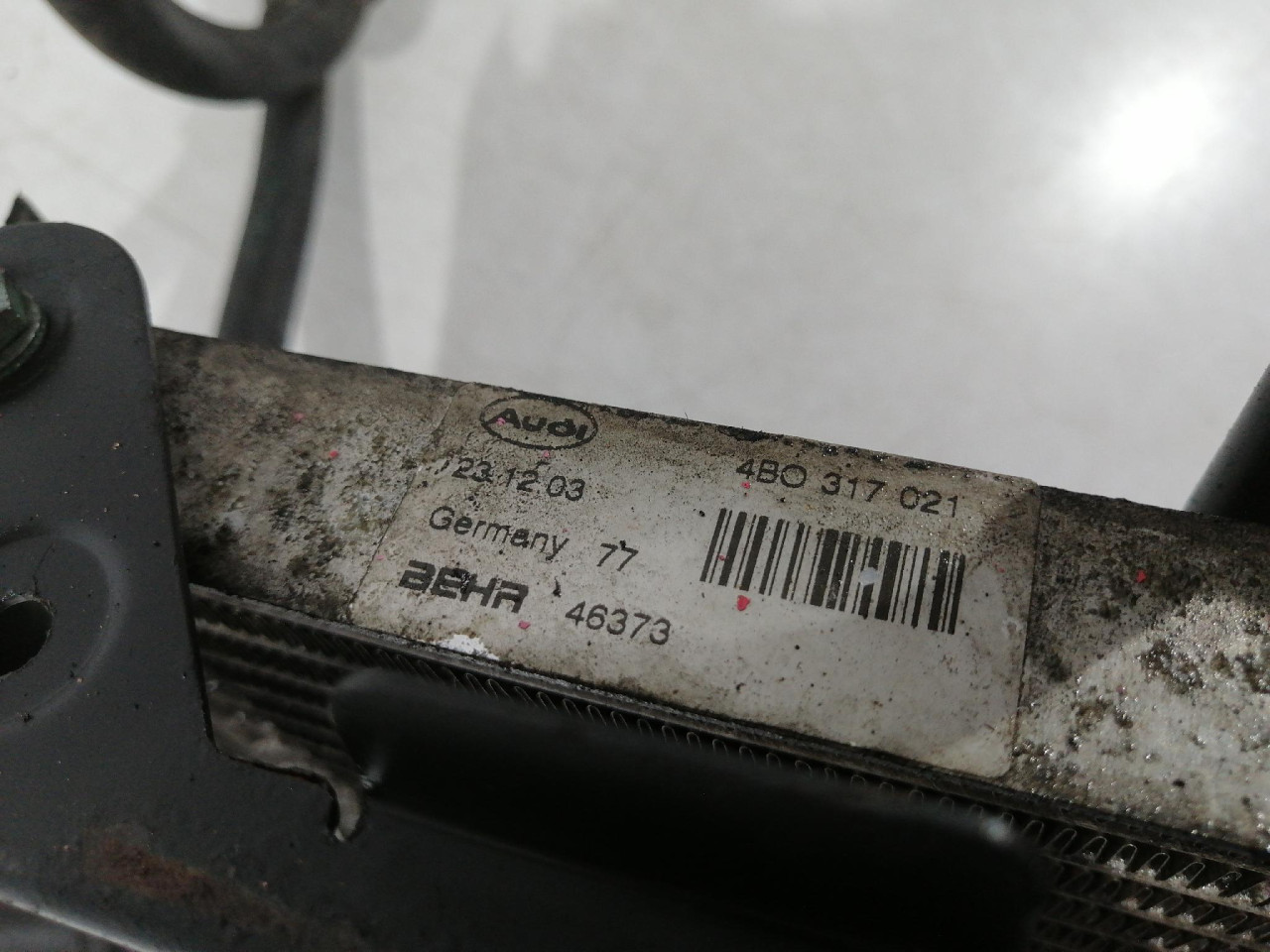HLADNJAK ULJA A6 4B (01-04) 4B0317021 DIJELOVI