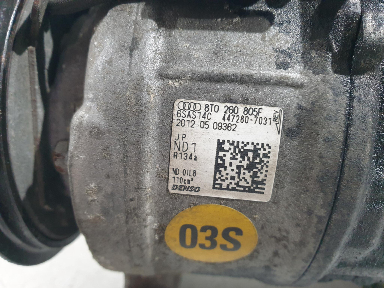 KOMPRESOR KLIME A5 8T (11-16) 8T0260805F 4472807031
