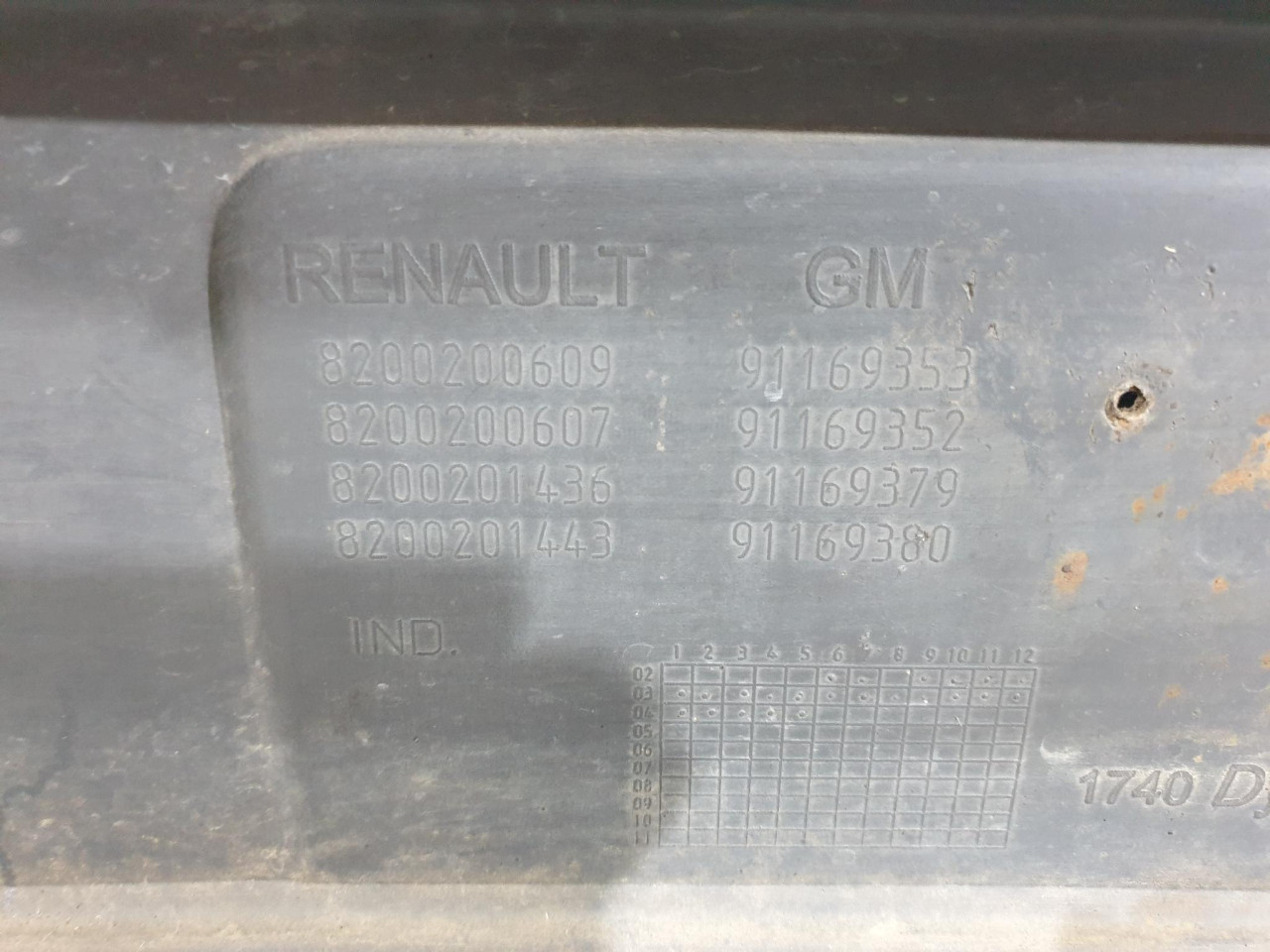 PREDNJI BRANIK Primastar (02-06) 8200200609 91169353