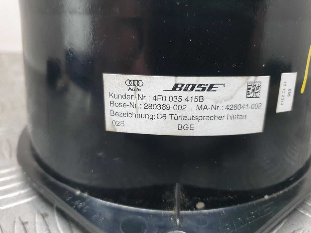 ZVUCNIK Q7 4L (08-15) 4F0035415B DIJELOVI