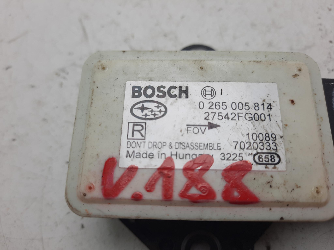 ESP SENZOR Impreza (07-12) 27542FG001 0265005814