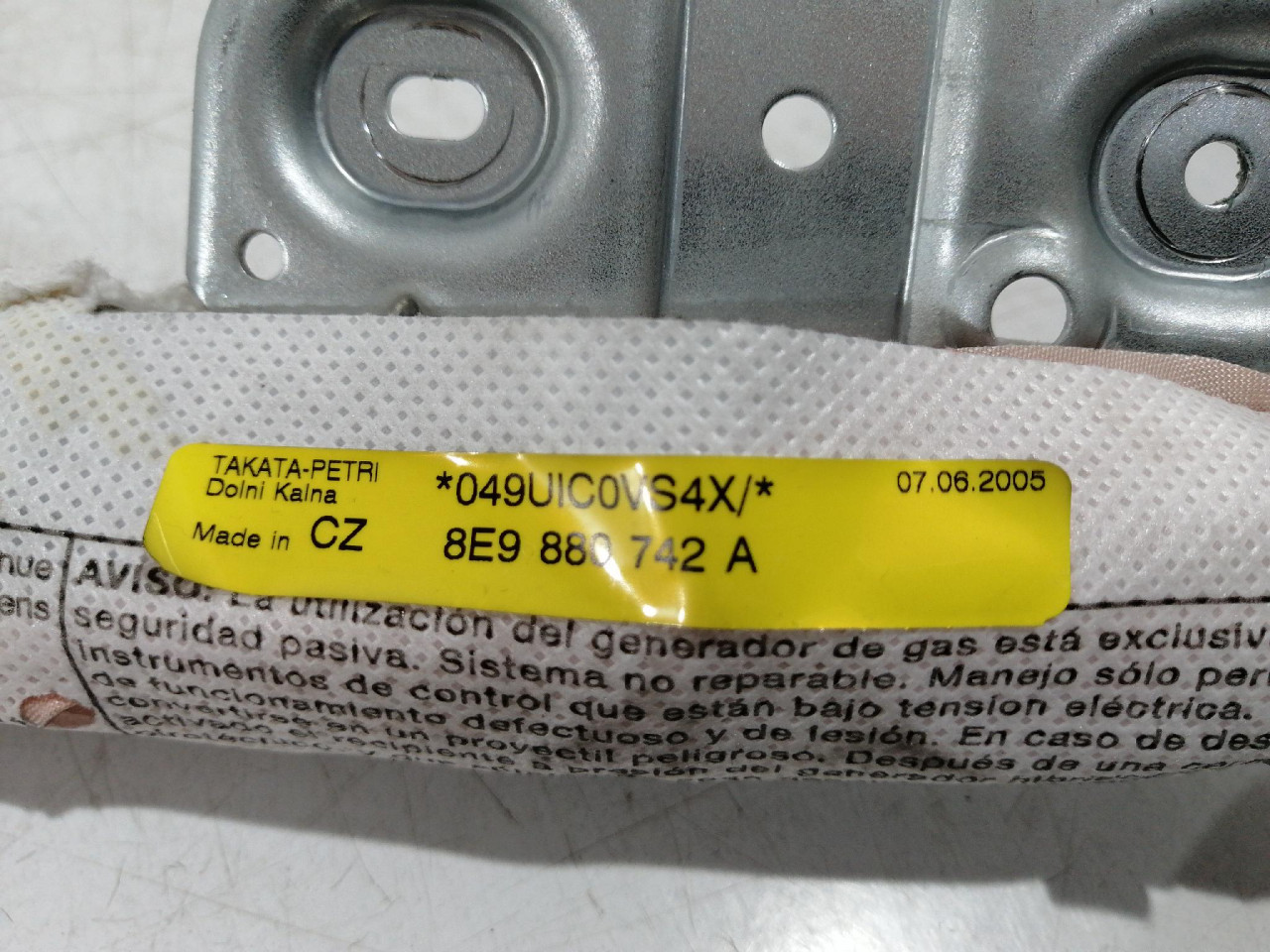 D KROVNI AIRBAG A4 B7 (04-08) 8E9880742A DIJELOVI