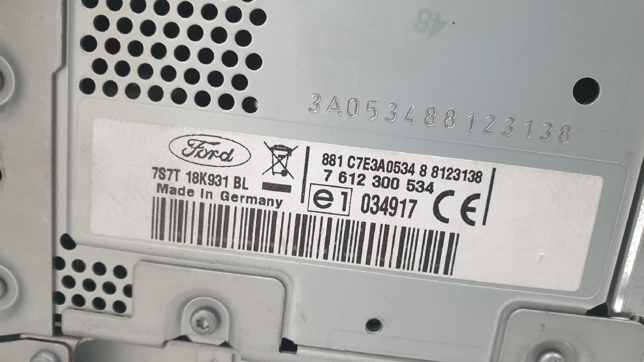 RADIO S-Max (06-10) 7612300534 7S7T18K931BL DIJELOVI