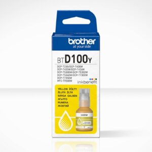 Brother BTD100Y tinta originalna žuta (5000 stranica)