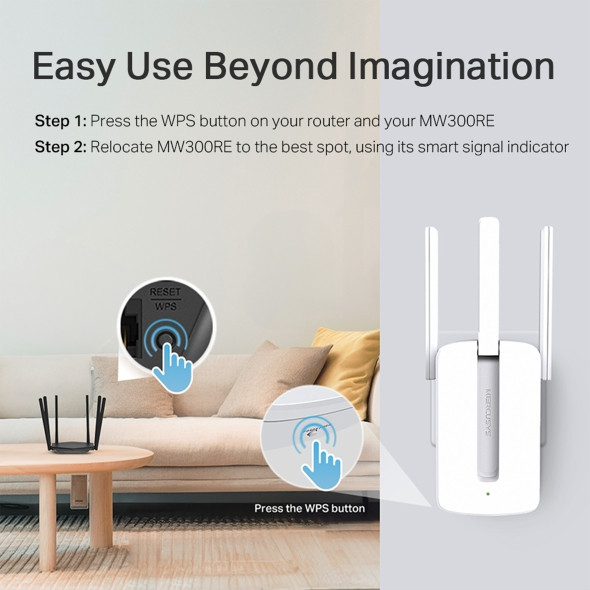 MERCUSYS RANGE EXTENDER MR300RE