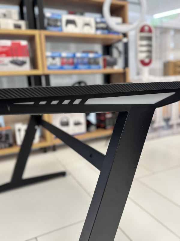 Gaming stol 120x60 RGB | Stol za igranje sa držačem za slušalice