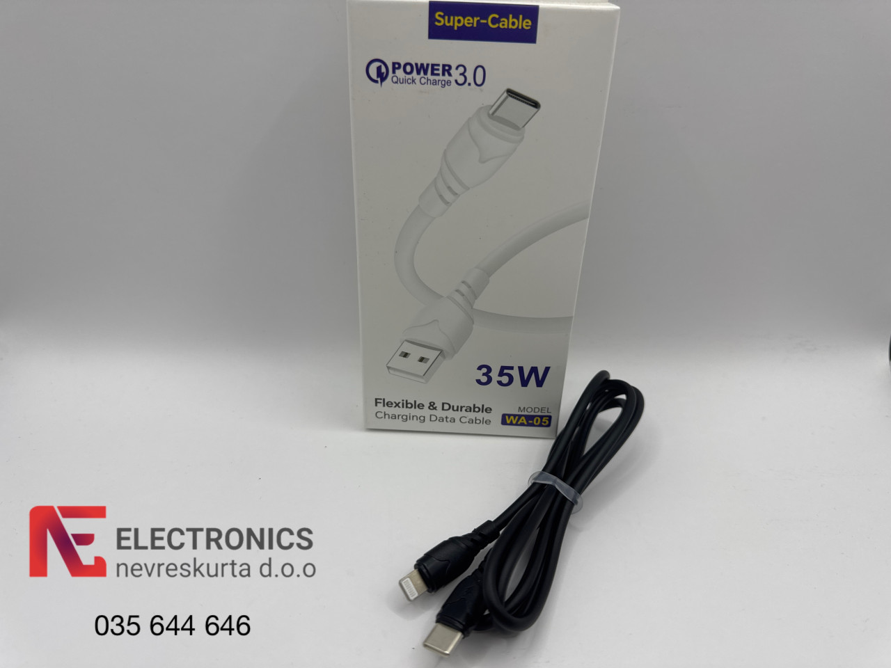 Type-C na Lightning kabal za iPhone 1m- Veleprodaja
