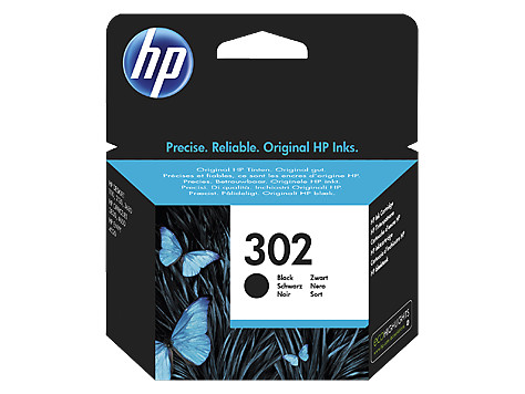 Tinta HP 302 CRNA