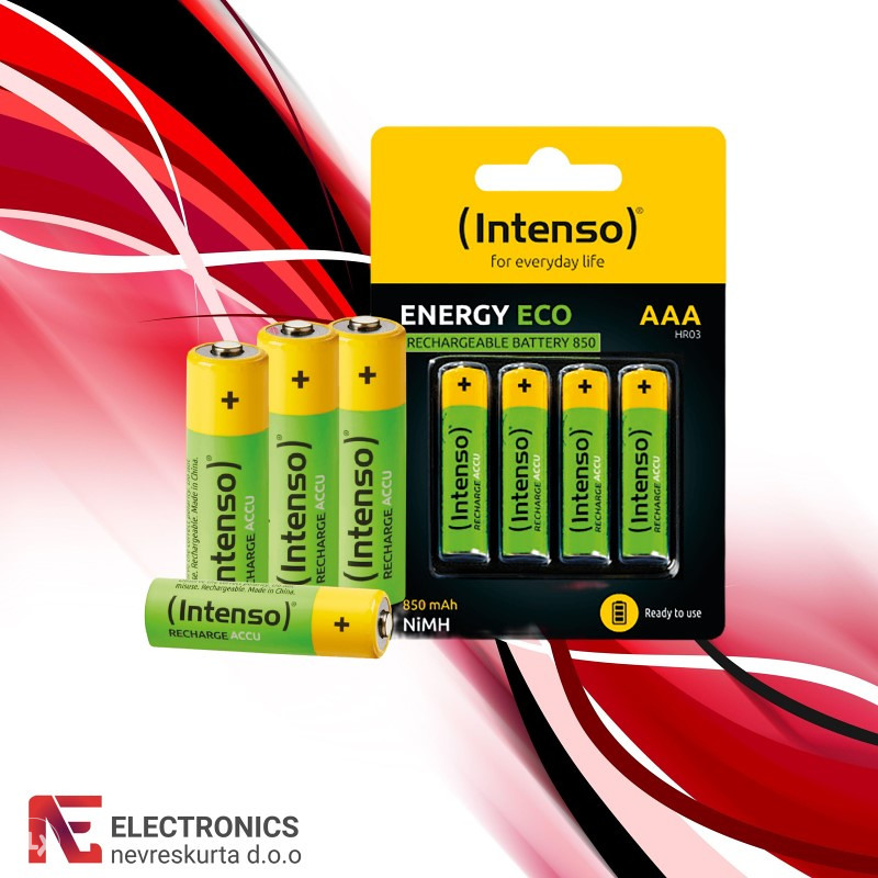 Baterija punjiva AAA / HR03, 850 mAh