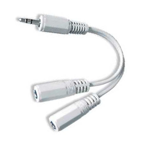 Audio kabl spliter, 3,5mm stereo to 2x3,5mm stereo
