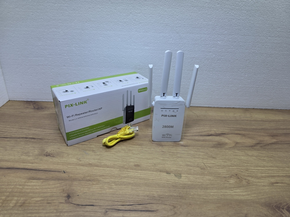 PIX-LINK WiFi Repeater / Router / AP 2800M - pojačivač signala