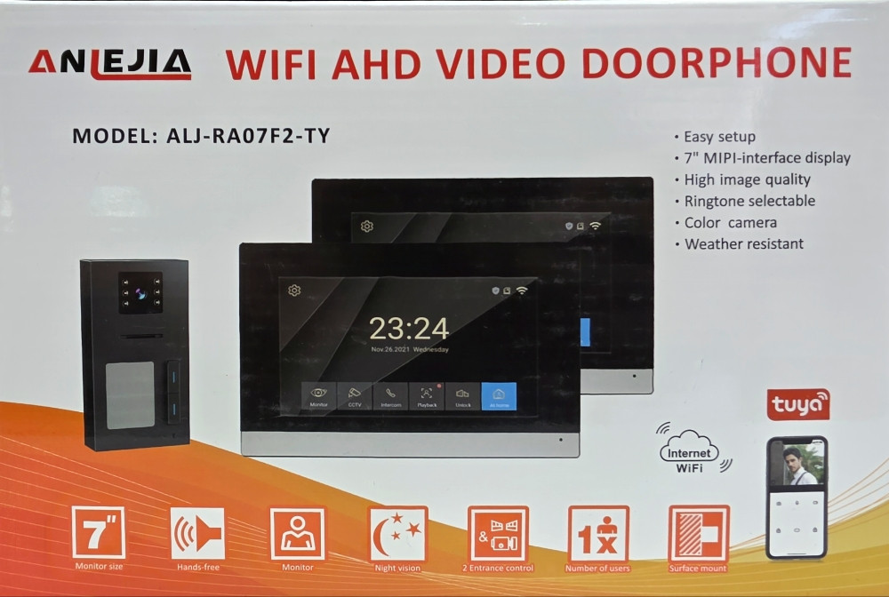 VIDEO INTERFON ZA DVA STANA - APP - WIFI