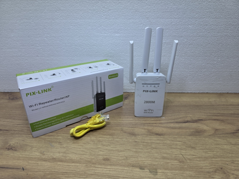 PIX-LINK WiFi Repeater / Router / AP 2800M - pojačivač signala