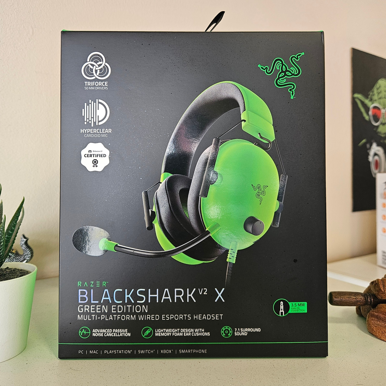Razer BlackShark V2 X Gaming Slusalice 3.5mm