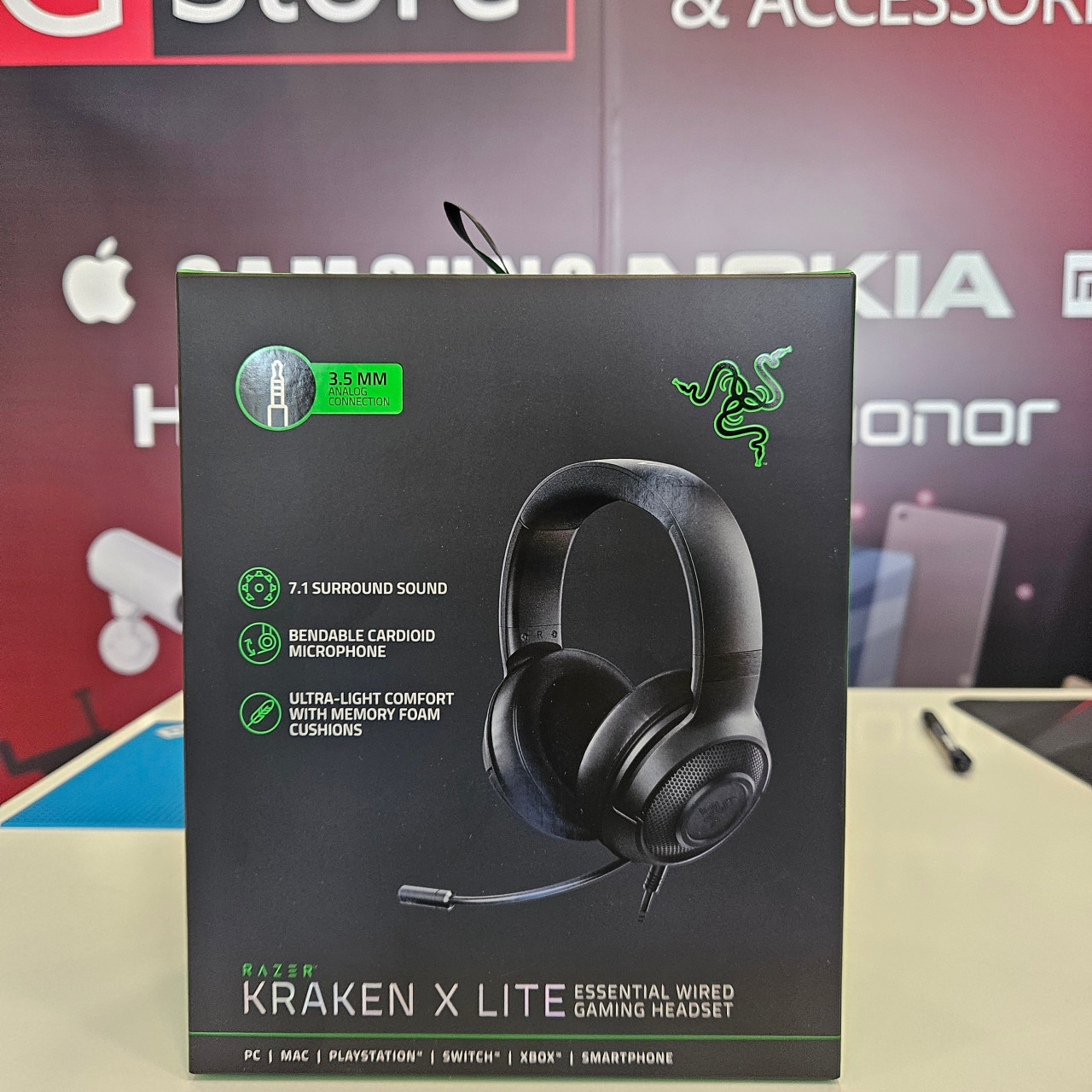 RAZER Kraken X Lite Gaming Slusalice 3.5mm 7.1 sound system