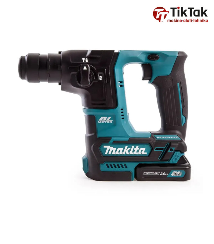 Makita - Akumulatorska bušilica čekić + SET PRIBORA SDS Plus HR16