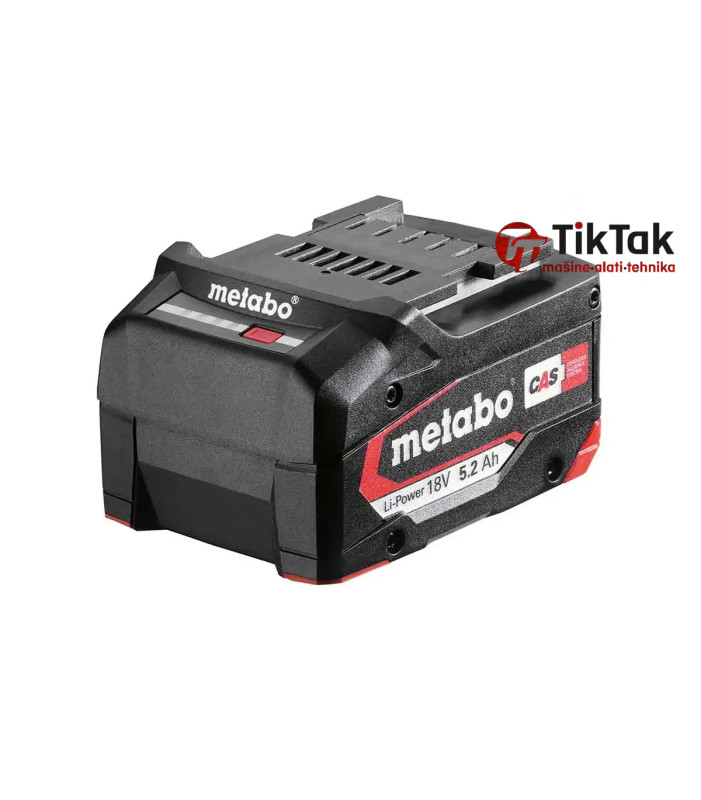 Metabo - Baterija 5.2 Ah 18 V / Li-Ion / Li-Power