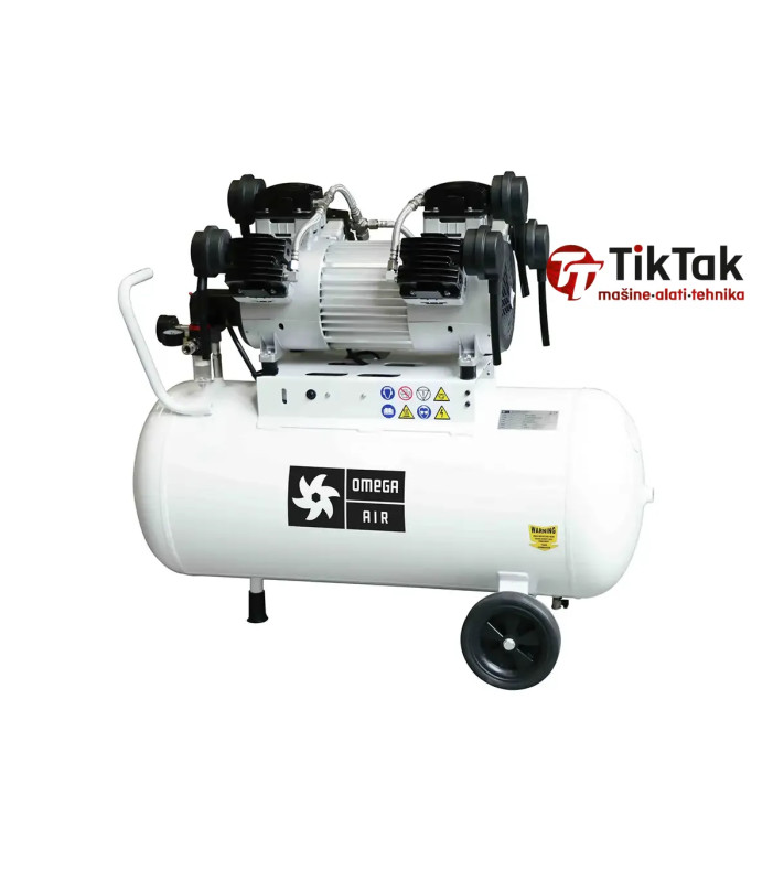 Proair - Bezuljni tihi klipni kompresor 90 L XS 2.5/90