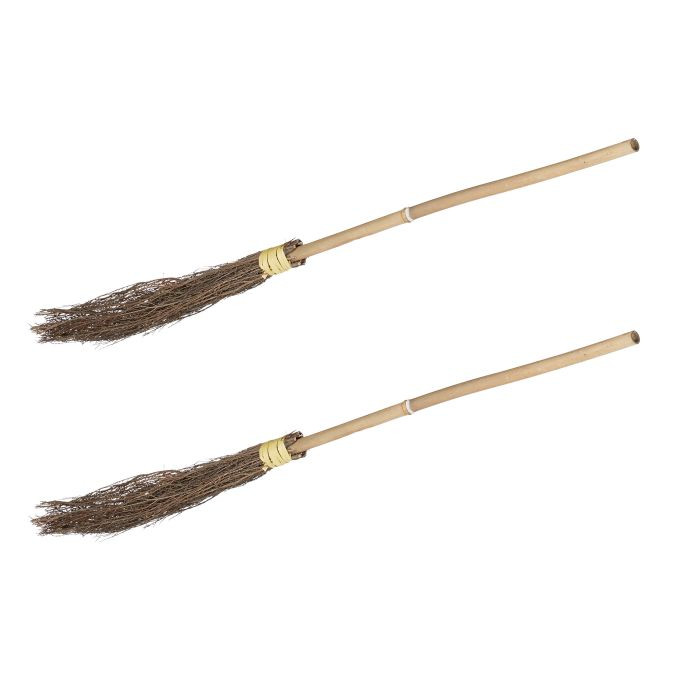 Set od 2 vještičje metle, 97 x 7 x 5 cm A12-0559