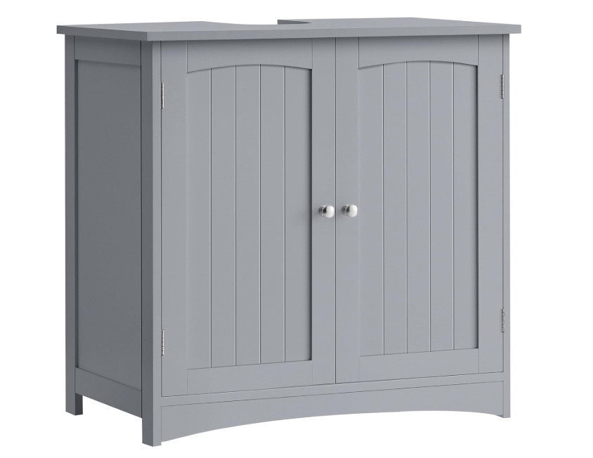 Ormarić za umivaonik 40 x 70 x 70 cm, 2 vrata, sivi A18-0050