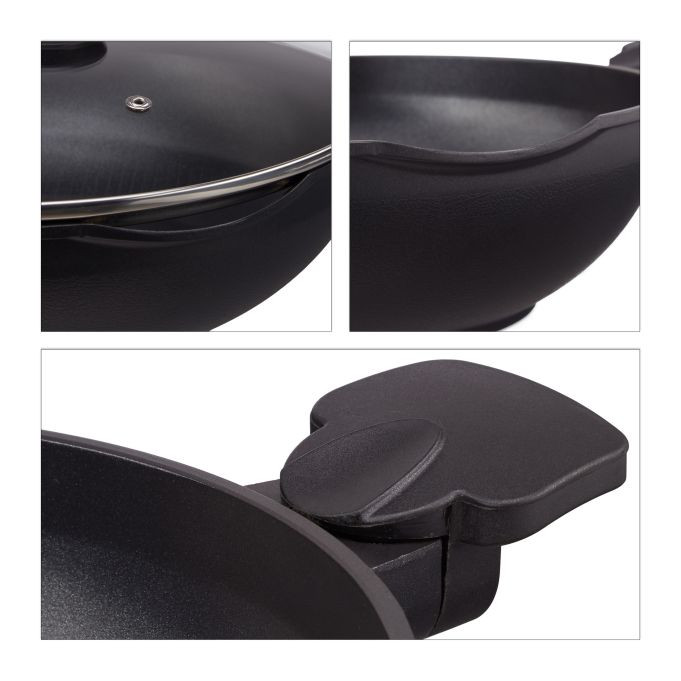 Wok tava sa poklopcem, 15 x 31 x 58 cm A12-0277