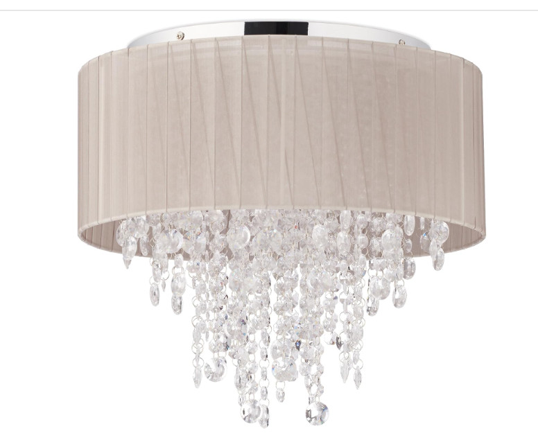 Kristalni luster, organza stropna lampa A19-0824