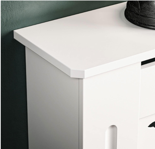 Poklopac za radijator, bijeli, 78 x 19 x 81,5 cm A17-0003