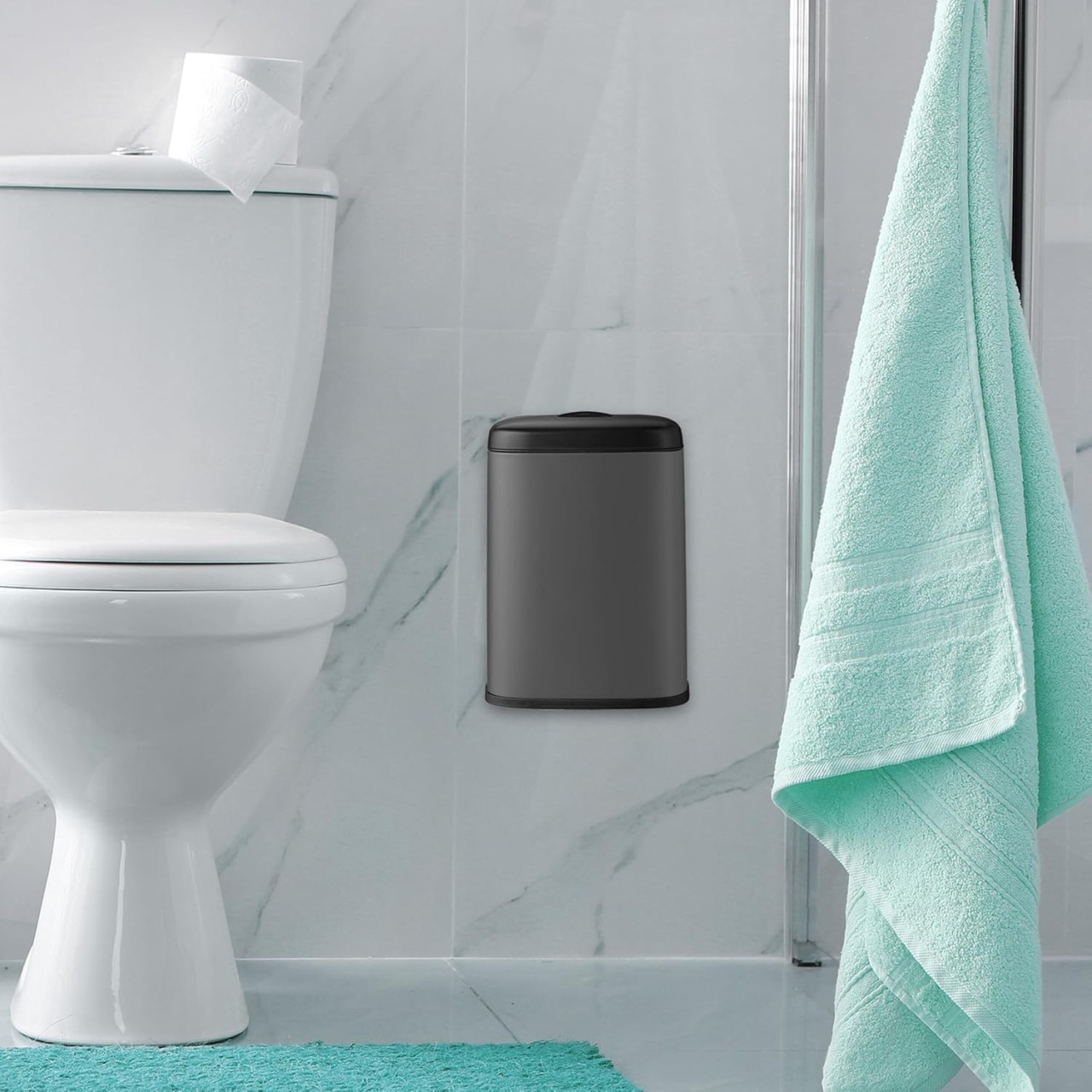 Zidna kanta za otpad 5L, 29 x 21.5 x 16.5 cm A12-0397