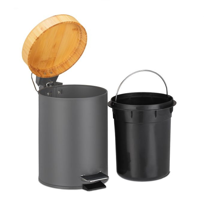 Kanta za smeće s pedalom za kupatilo 3L, 19 x 17 cm A12-0503