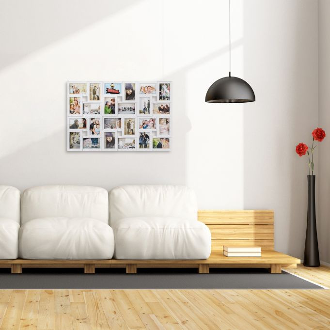 Okvir za kolaž fotografija 24 fotografije, 53 x 86 x 3 c A1-010
