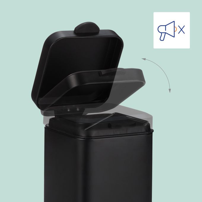 Zidna kanta za smeće za kupaonicu, 3 litre A12-0395