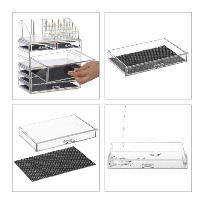 Kozmetički organizator sa 6 ladica, 29 x 23,5 x 14 cm A12-0805