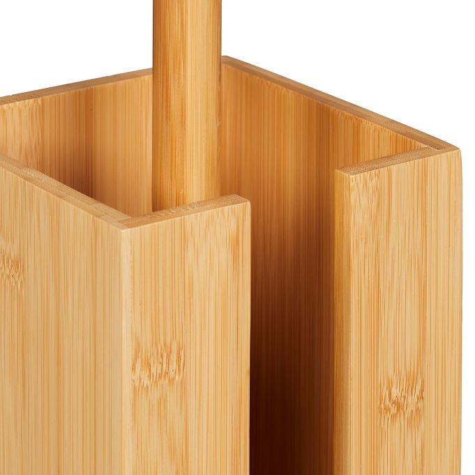 Držač toalet papira od bambusa za 5 rola, 72 x 20 x 15  A12-02