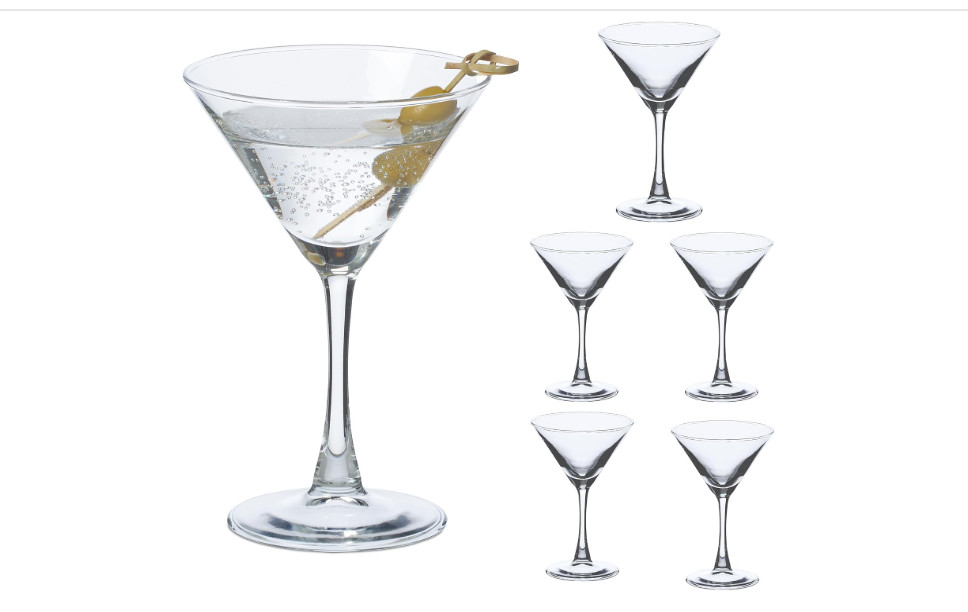 Čaše za Martini, set od 6, 140 ml A19-0598