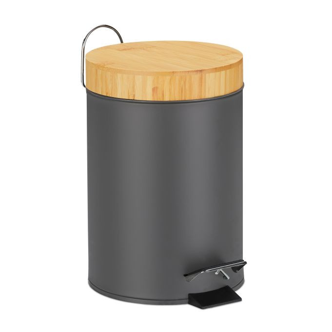 Kanta za smeće s pedalom za kupatilo 3L, 19 x 17 cm A12-0503