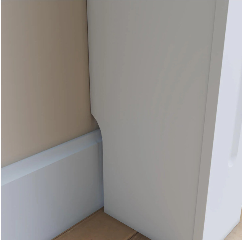 Poklopac za radijator, bijeli, MDF, 112x19cx81 cm A17-0075