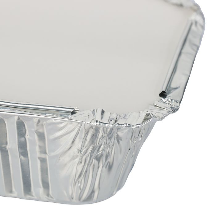Set od 100 aluminijskih poslužavnika, 4 x 13 x 10 cm A12-0421