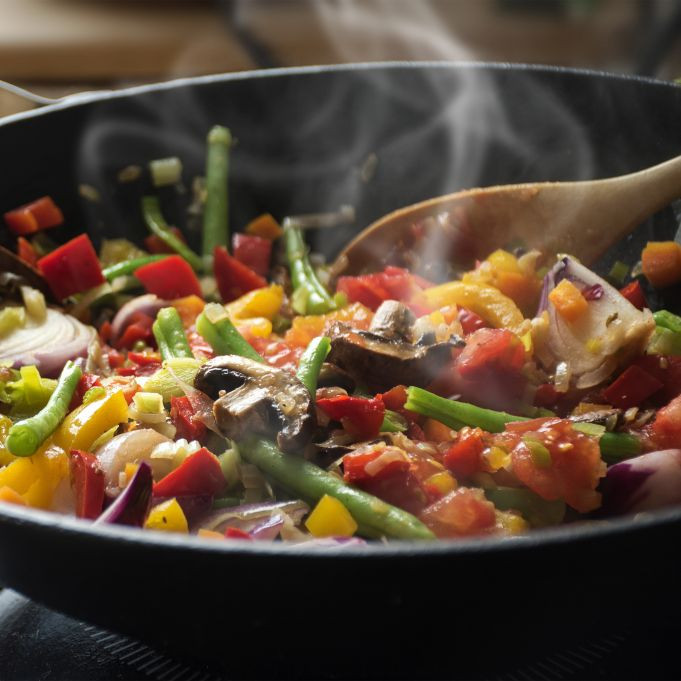 Wok tava sa poklopcem, 15 x 31 x 58 cm A12-0277