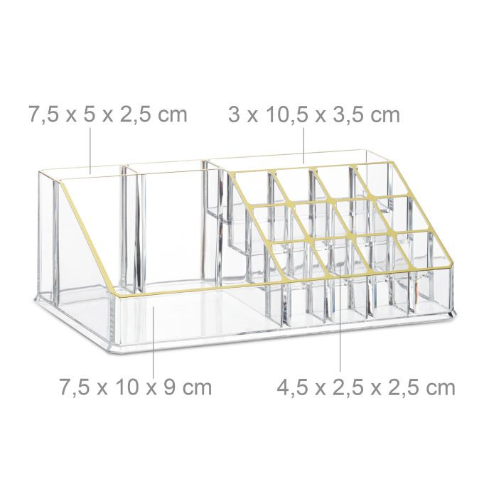 Kozmetički organizator sa 6 ladica, 29 x 23,5 x 14 cm A12-0805