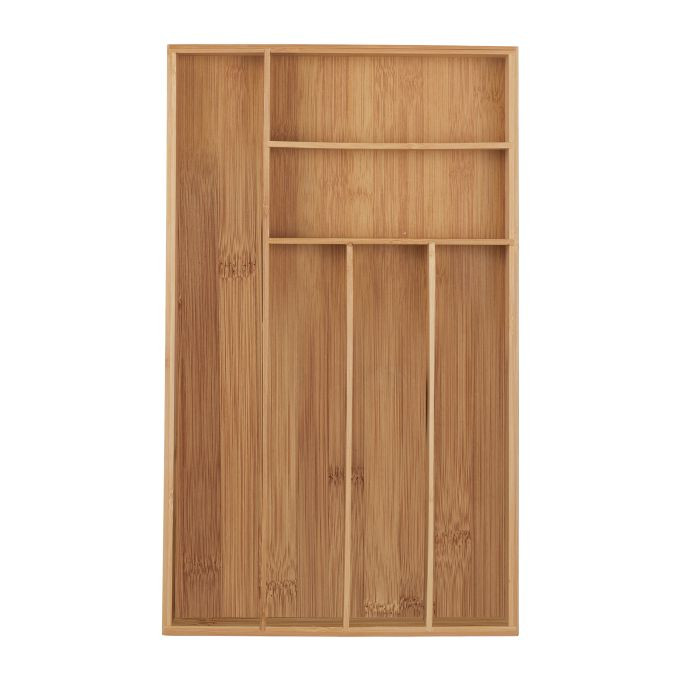 Poslužavnik pribora za jelo sa 6 pretinaca, 5x27,5x46 cm A12-07