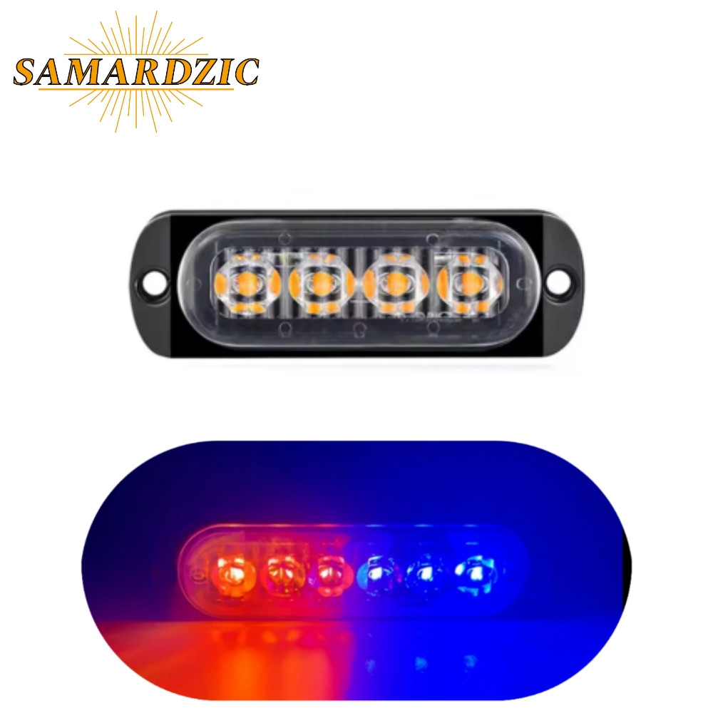Crveno - Plava Led rotacija / blinker / rotaciono svijetlo