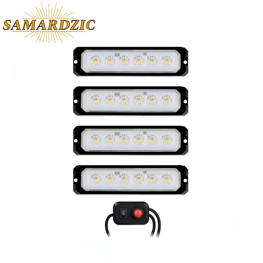 Gabarit LED blinker rotaciono svjetla sa modulom 12V 24V