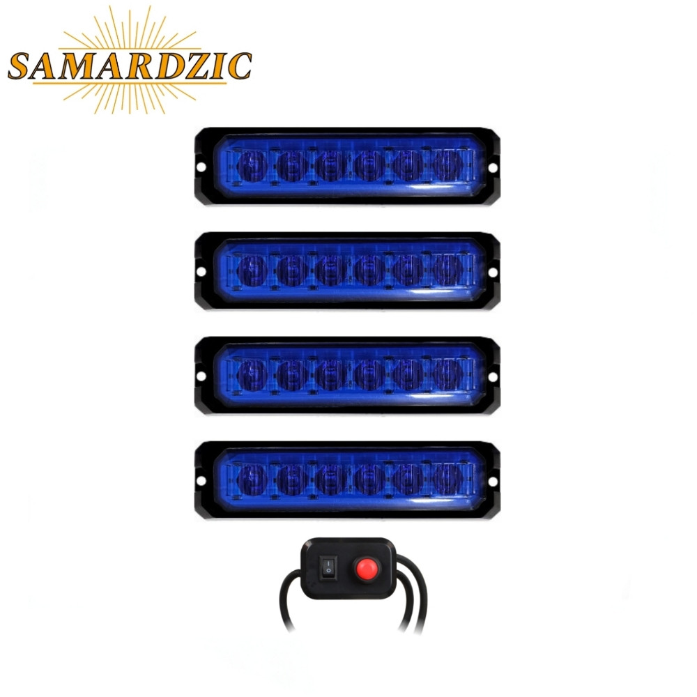 Gabarit LED blinker rotaciono svjetla sa modulom 12V 24V