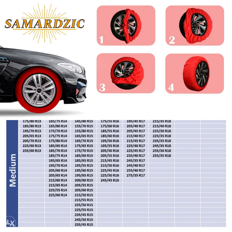 Carape - lanci za snijeg M velicina