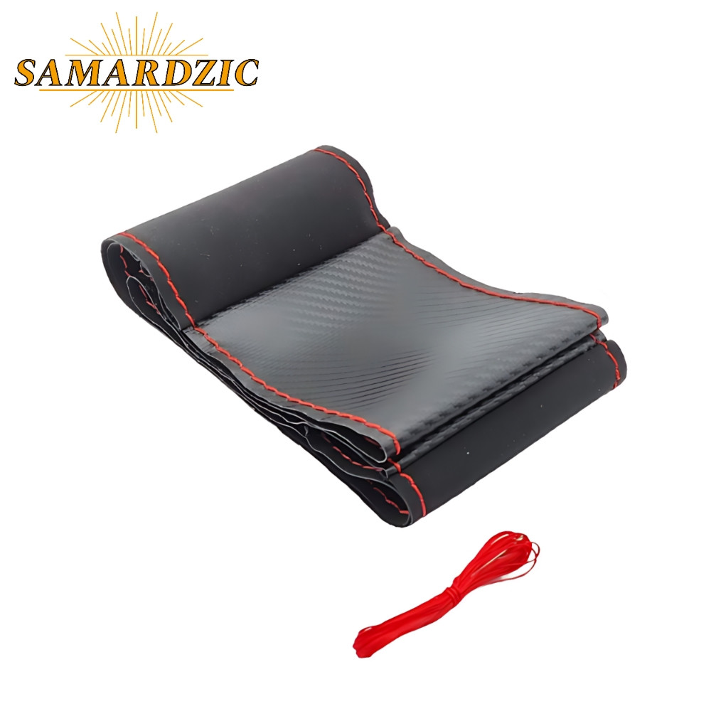 Alkantara Carbon Navlaka za volan na sivenje