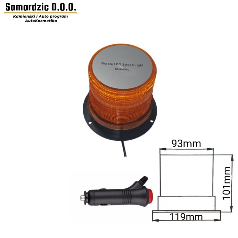 LED rotacija - rotaciona lampa 10-30V (magnetna)