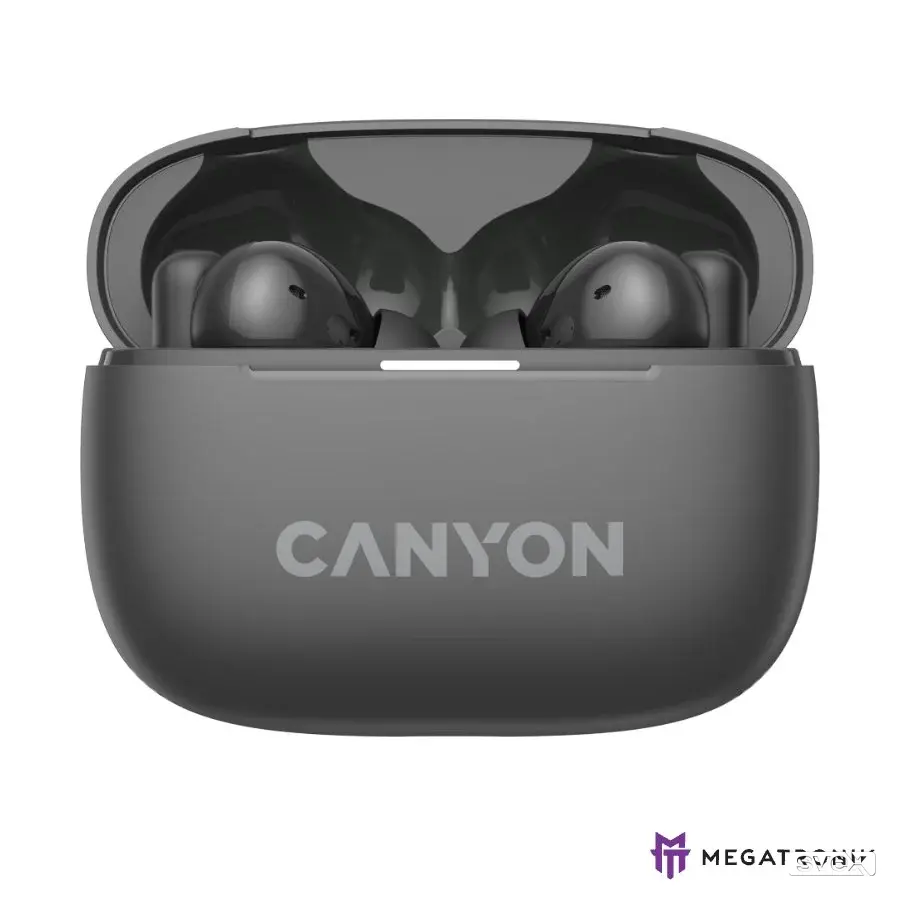 Gray Headset CANYON headset OnGo TWS-10 ANC+ENC Grey · Svex